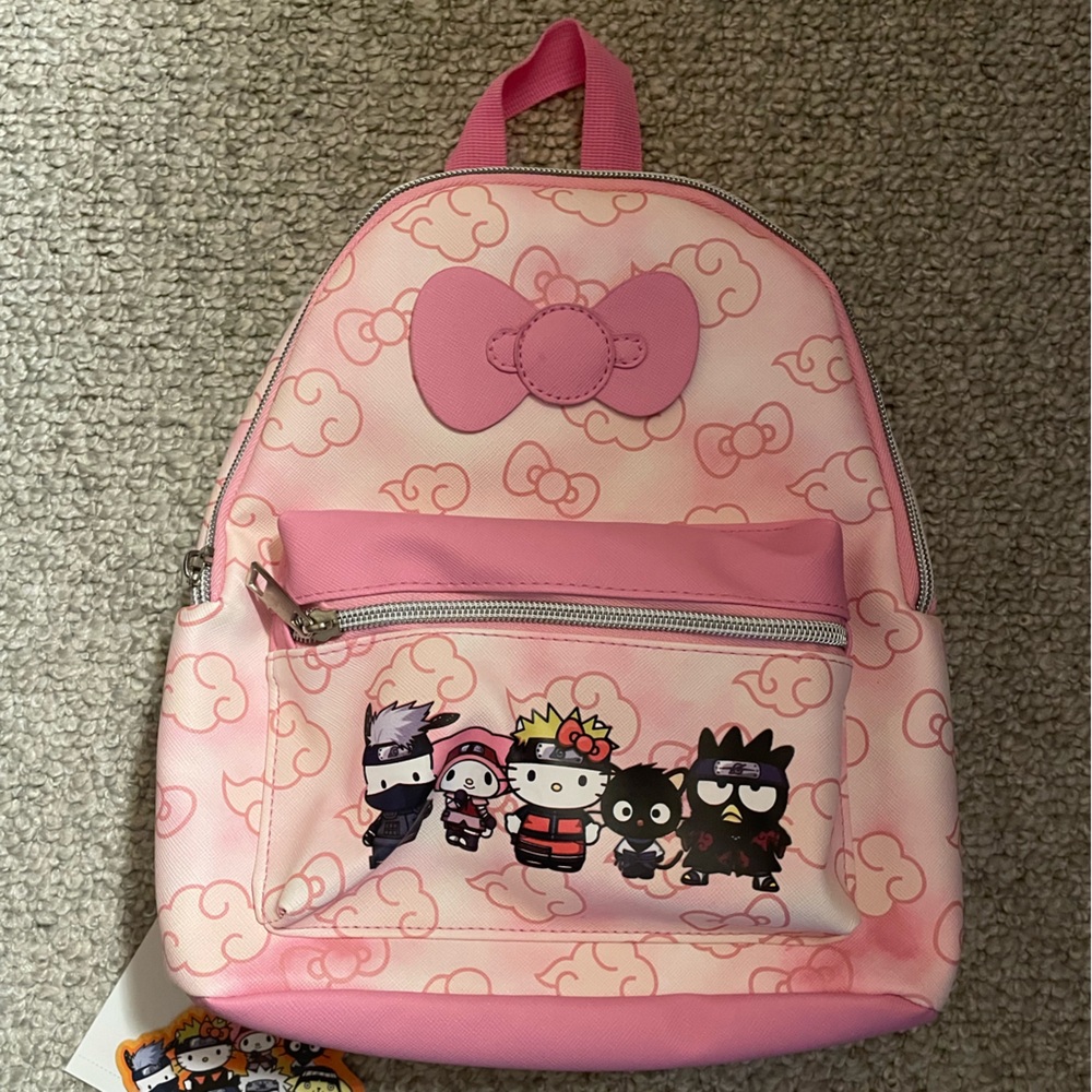 Hello Kitty Pink and White Bag